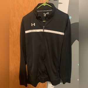 Men’s XL Black Under Armor Zip-Up.
